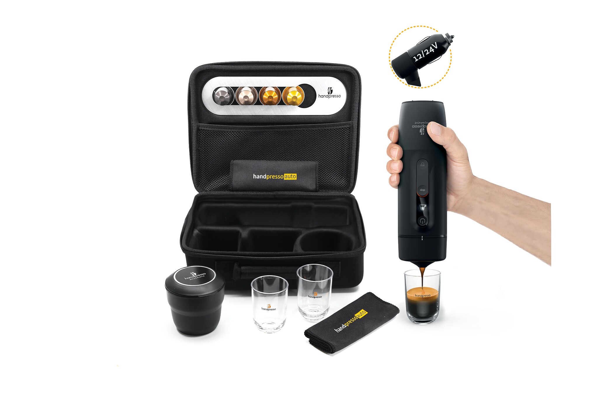 Mobile Kaffeemaschine Handpresso