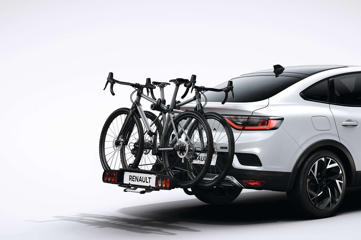 Porta-bicicletas para 2 bicicletas Coach no reboque de 13 pinos