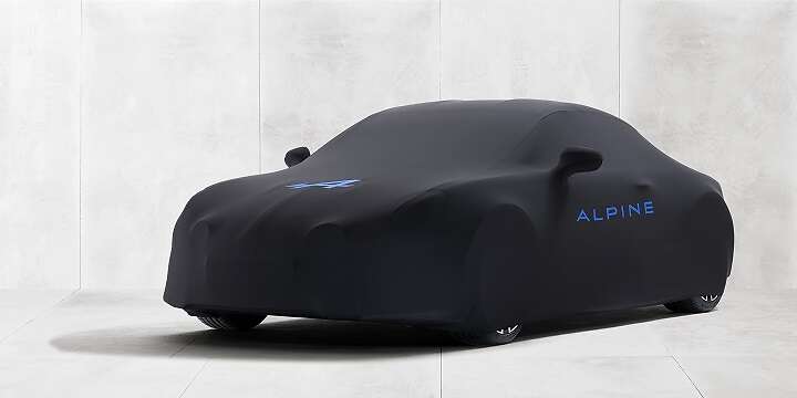 Alpine Schutzhülle für Versionen mit Aero-Paket