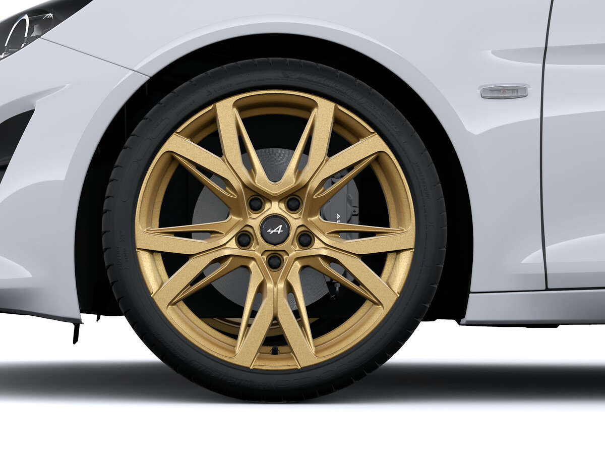 jante alliage 18" Sérac or vif pour roue arrière