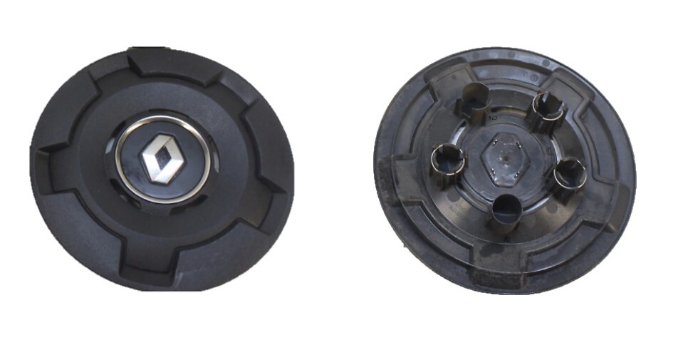 Embellecedores de rueda negros de 15 pulgadas -5 orificios 