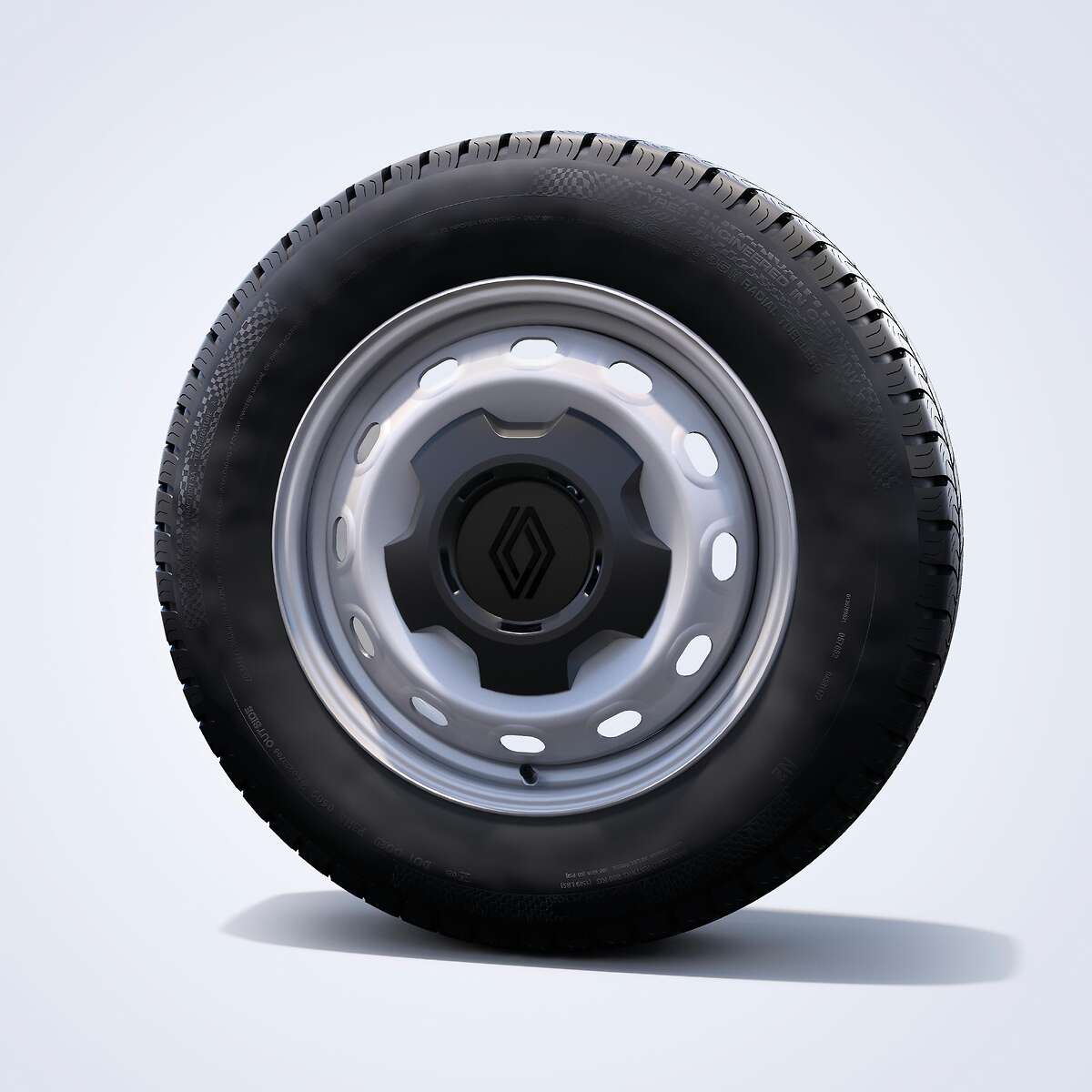 Ruota invernale completa da 16 pollici con cerchio d’acciaio