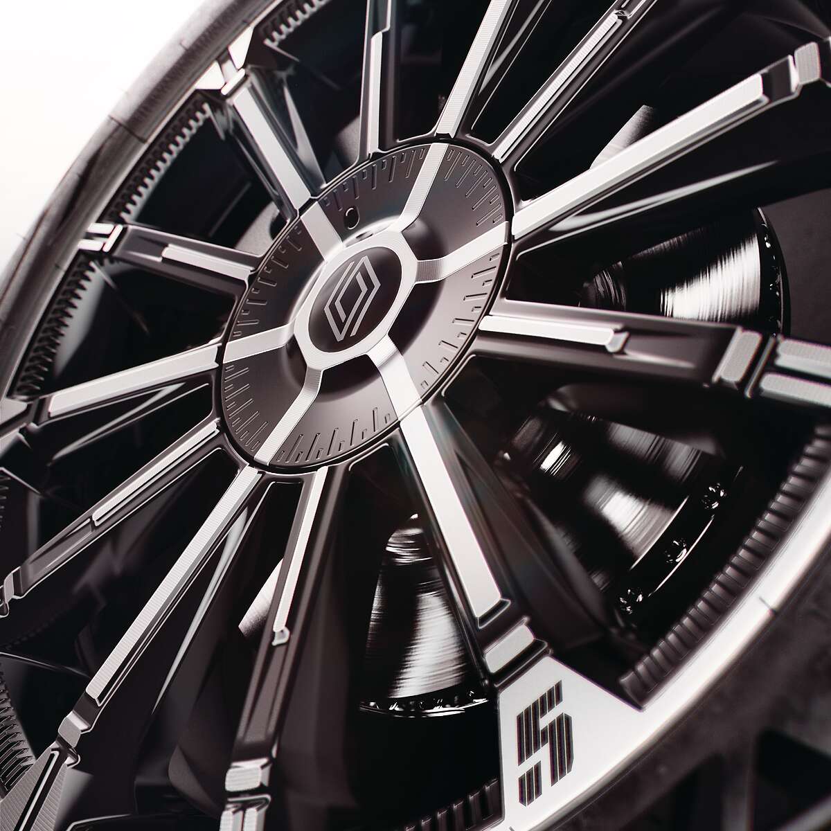18-inch chrono alloy wheel rim