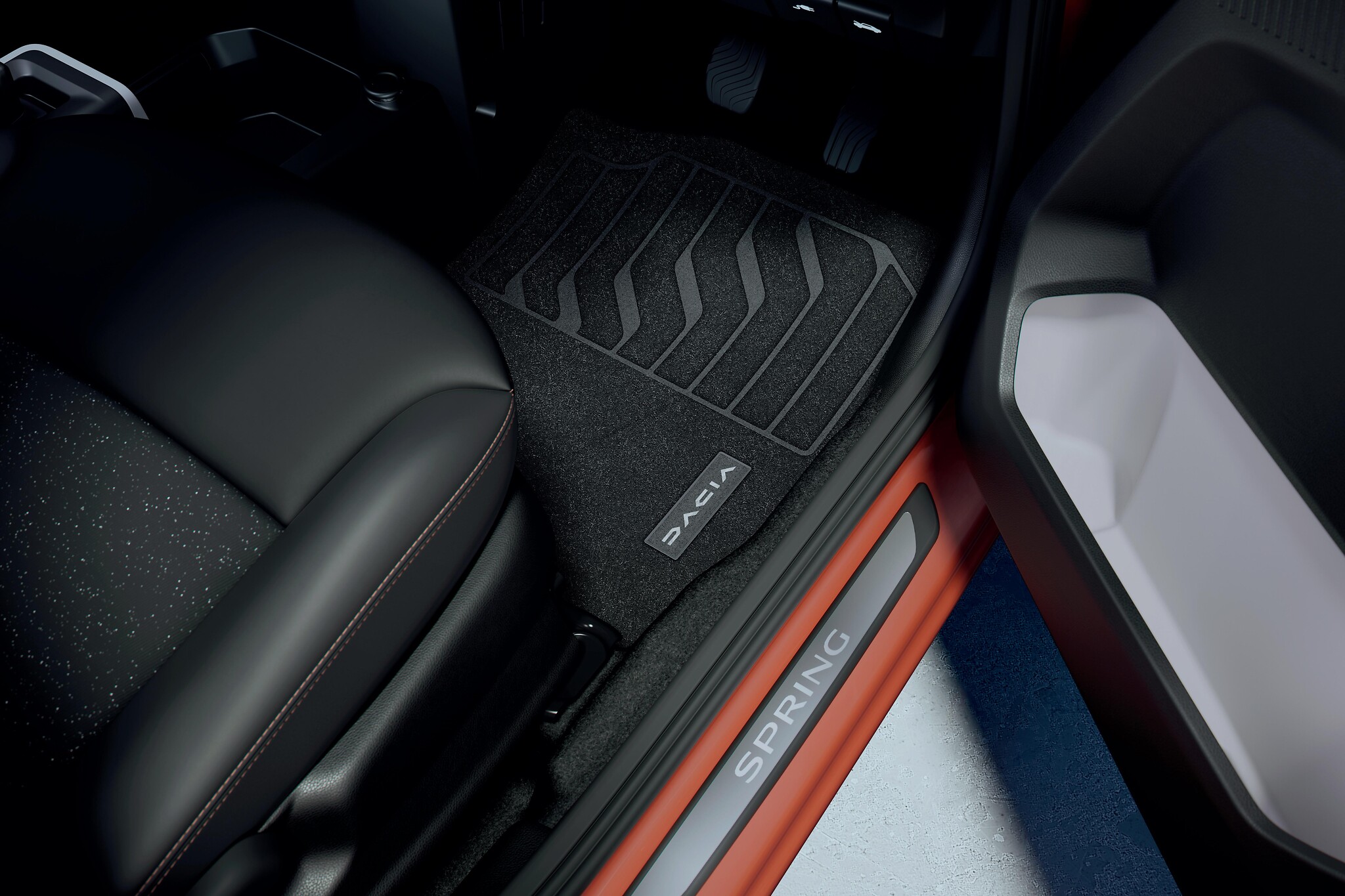 Comfort textile floor mats