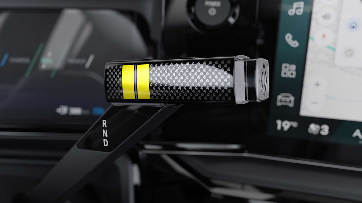 palanca de velocidades personalizable en el volante - E-pop Fl4sh - Amarillo