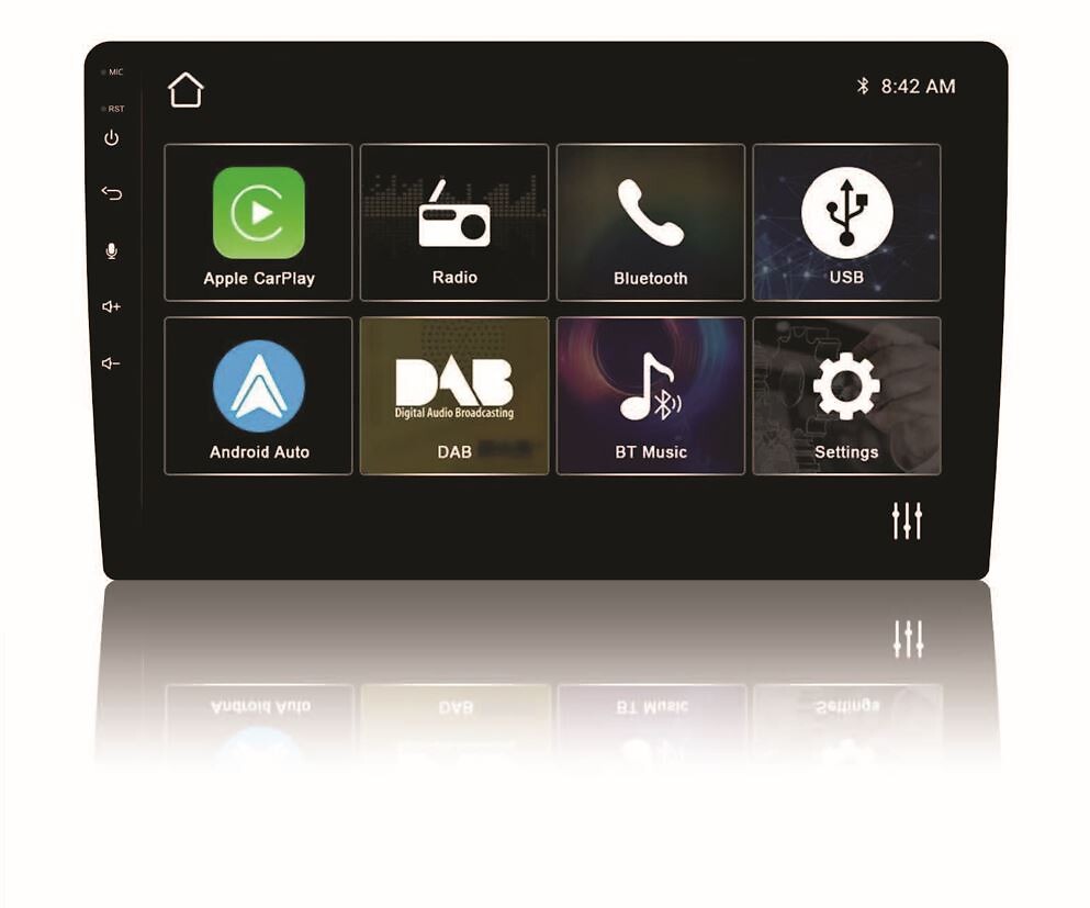 Pack complet pour autoradio multimédia DAB compatible Android auto et Apple CarPlay