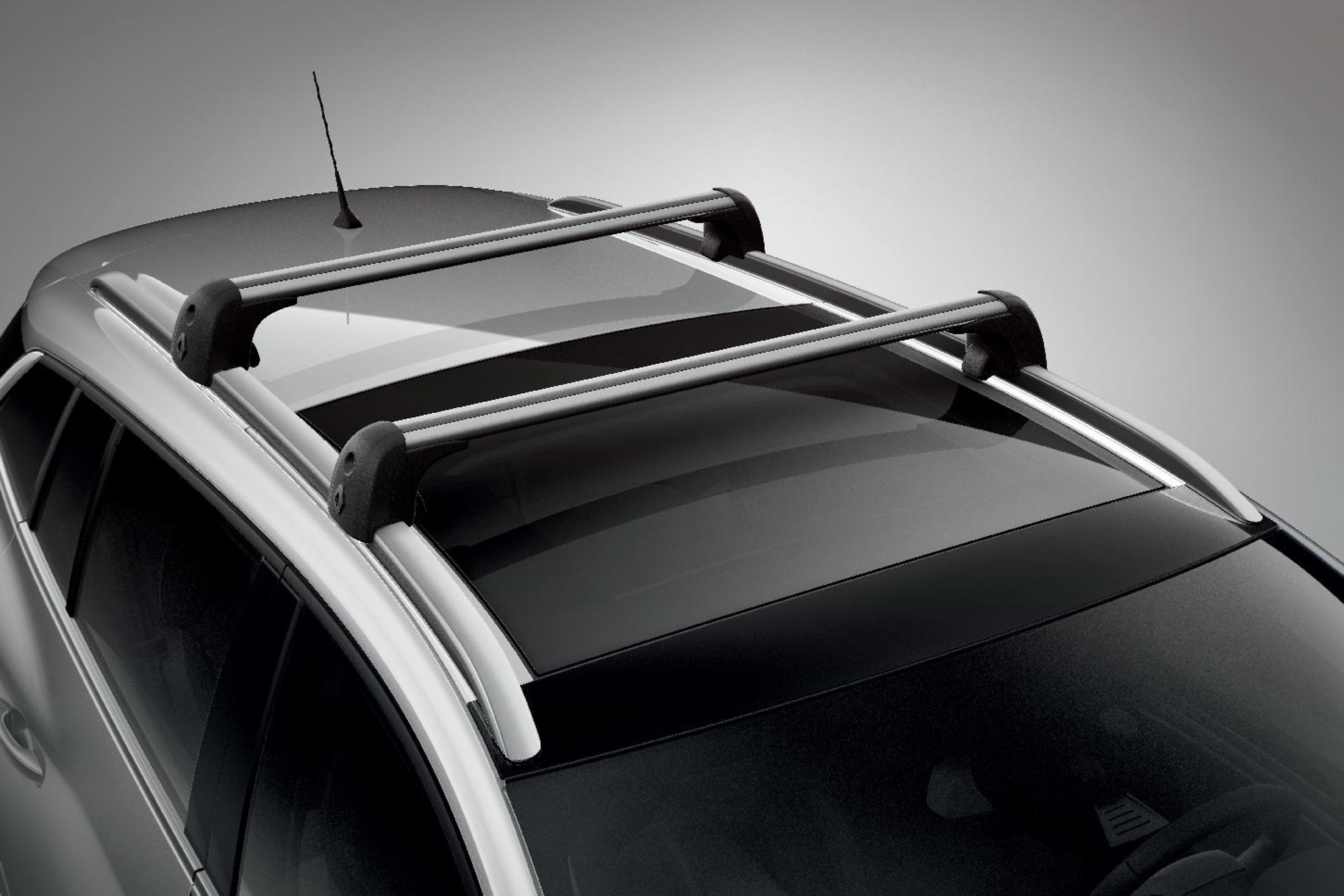 Dachquerträger Aluminium QuickFix - auf Autodach