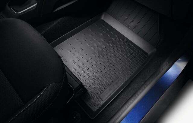 tapis de sol caoutchouc pour version sans tiroir sous siège (pack 5 tapis) DàD