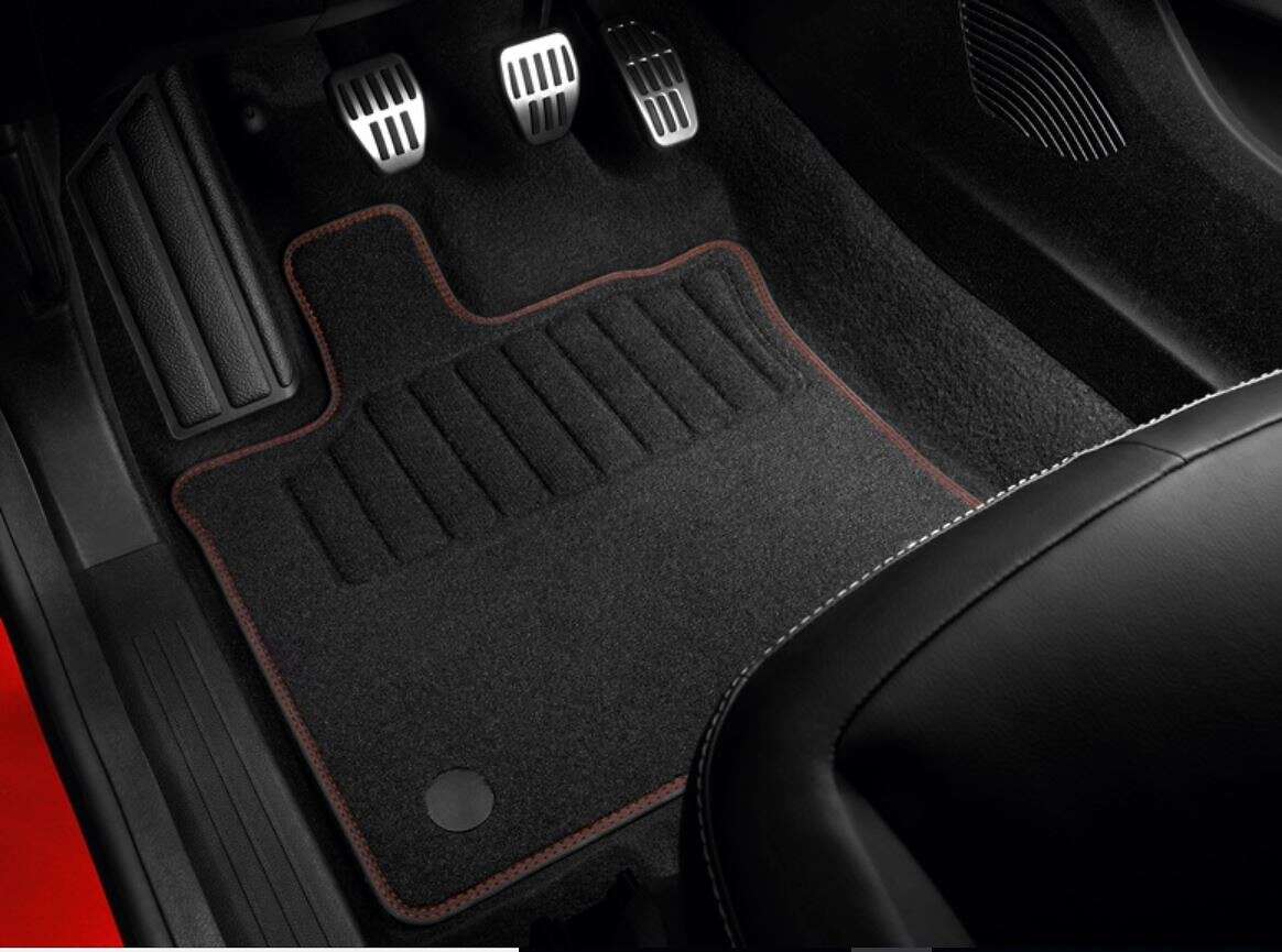 tapis de sol textile premium pack perso rouge
