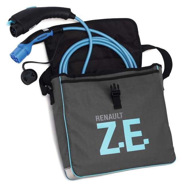 câble de recharge type 2 sur wallbox type 2 triphasé 32A 6.5m