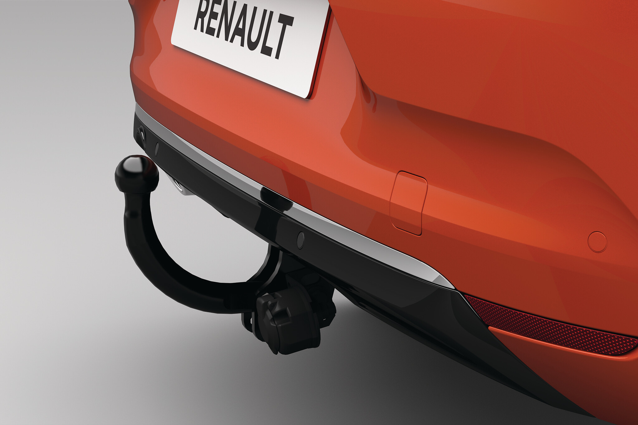 Swan neck 13-pin towbar harness